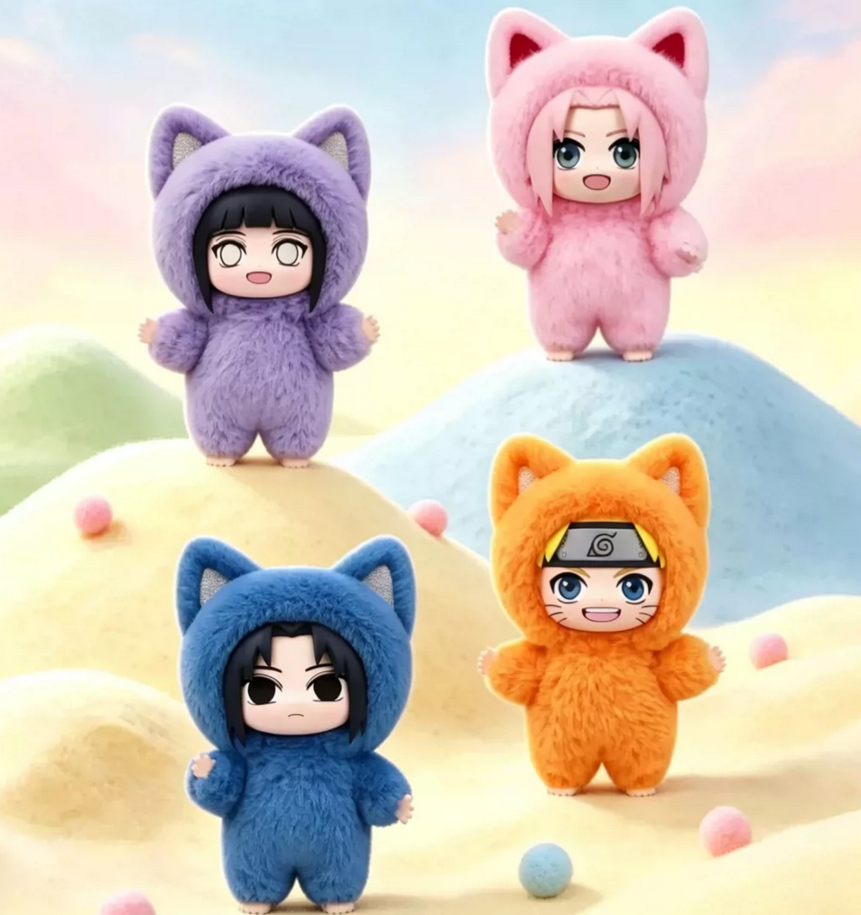 Naruto Kittenland Plush Toy Doll