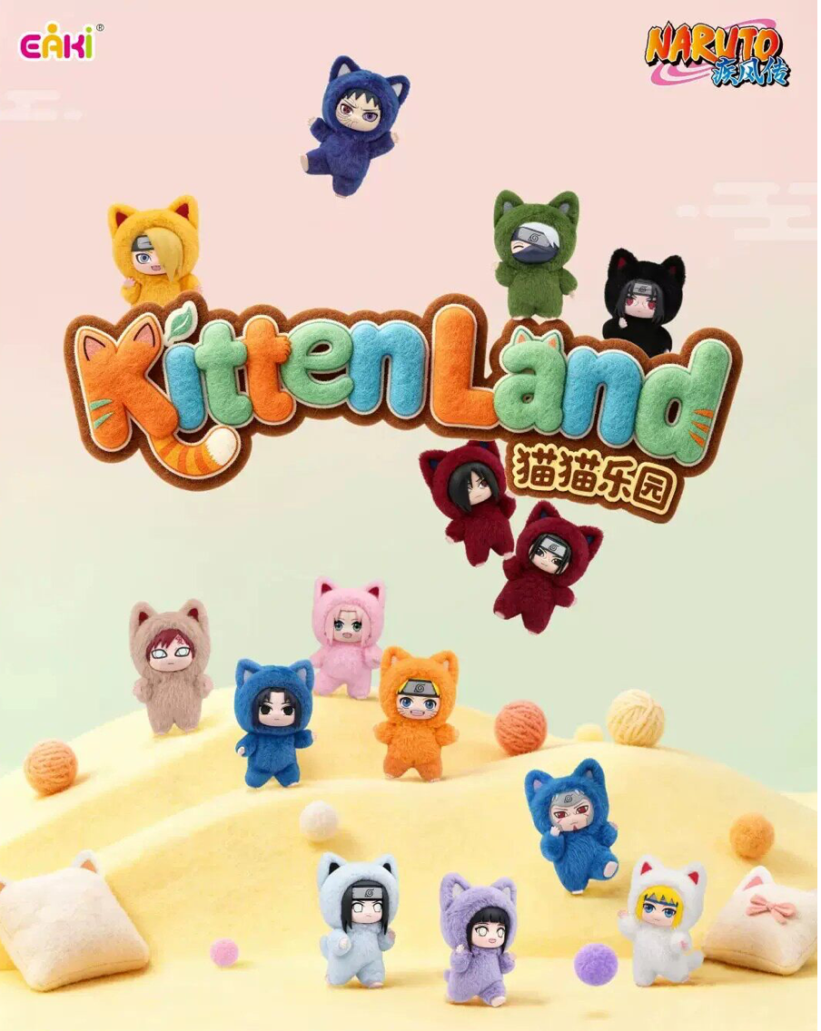 Naruto Kittenland Plush Toy Doll