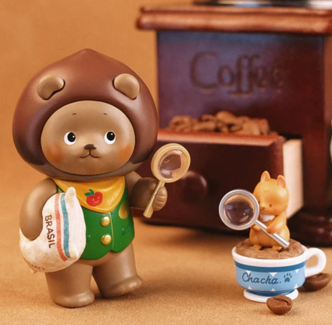 Planet Bear Coffee Club Figure Toy Doll
