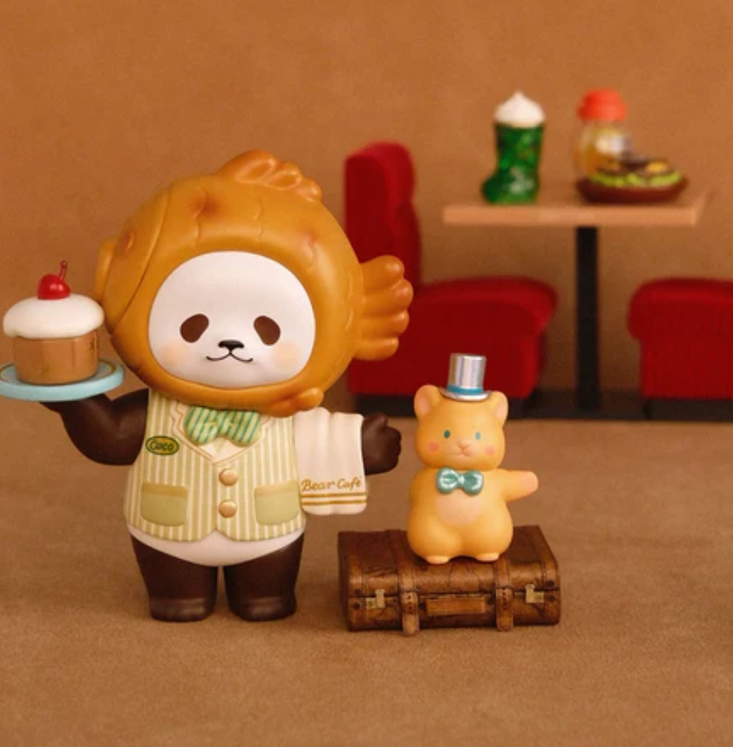 Planet Bear Coffee Club Figure Toy Doll