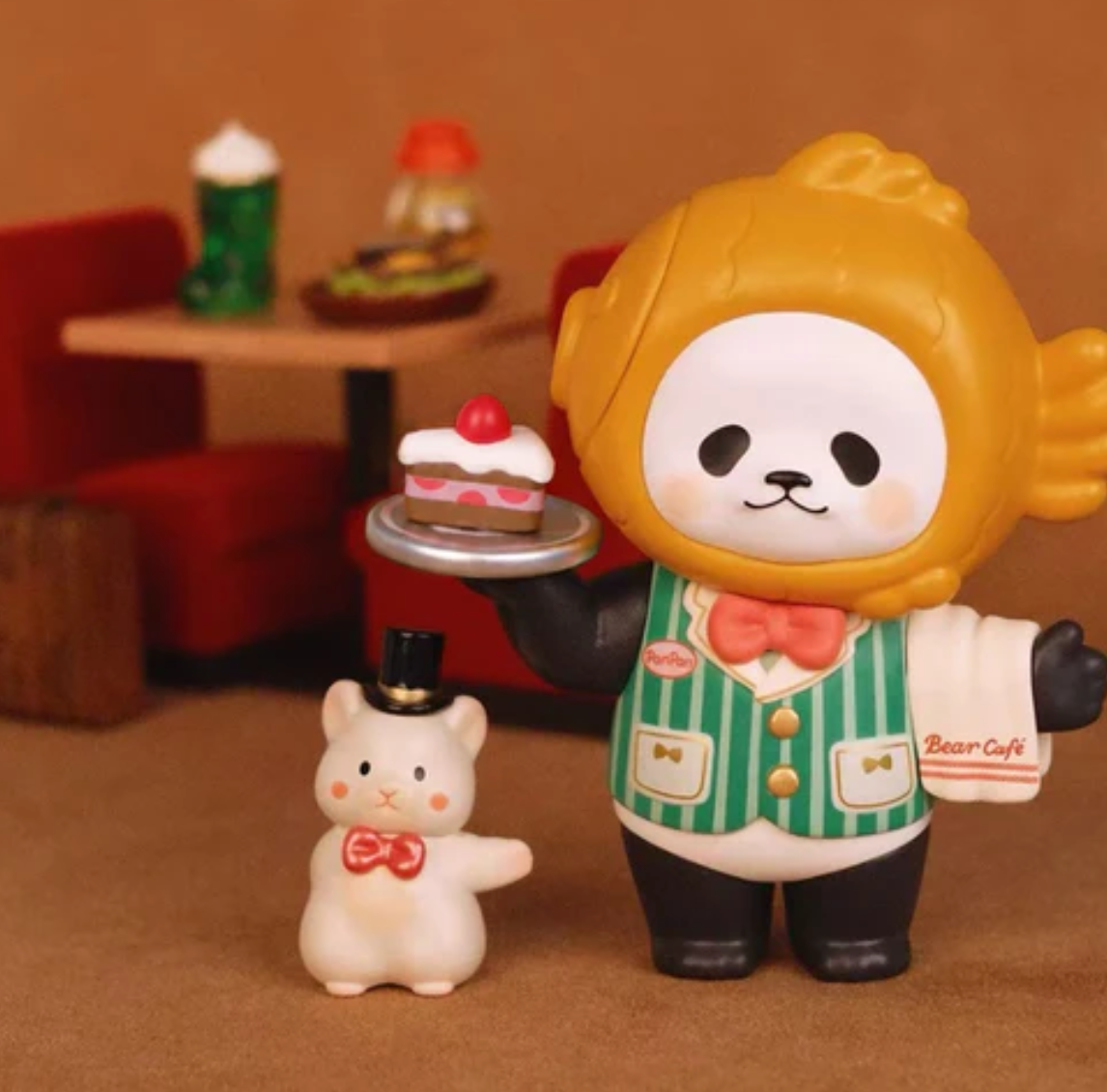 Planet Bear Coffee Club Figure Toy Doll