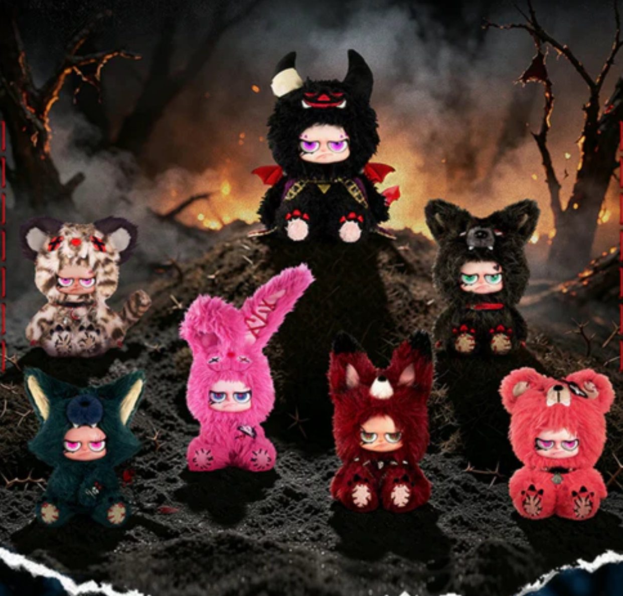 DOKUNO Battle In Jungle Plush Toy Doll