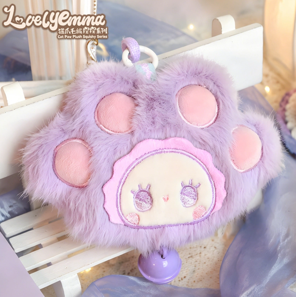 Lovely Emma Cat Paw Plush Squishy Toy Doll