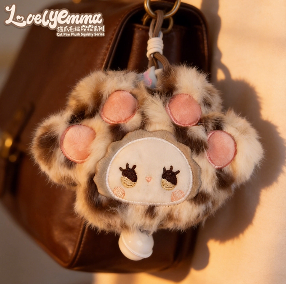 Lovely Emma Cat Paw Plush Squishy Toy Doll