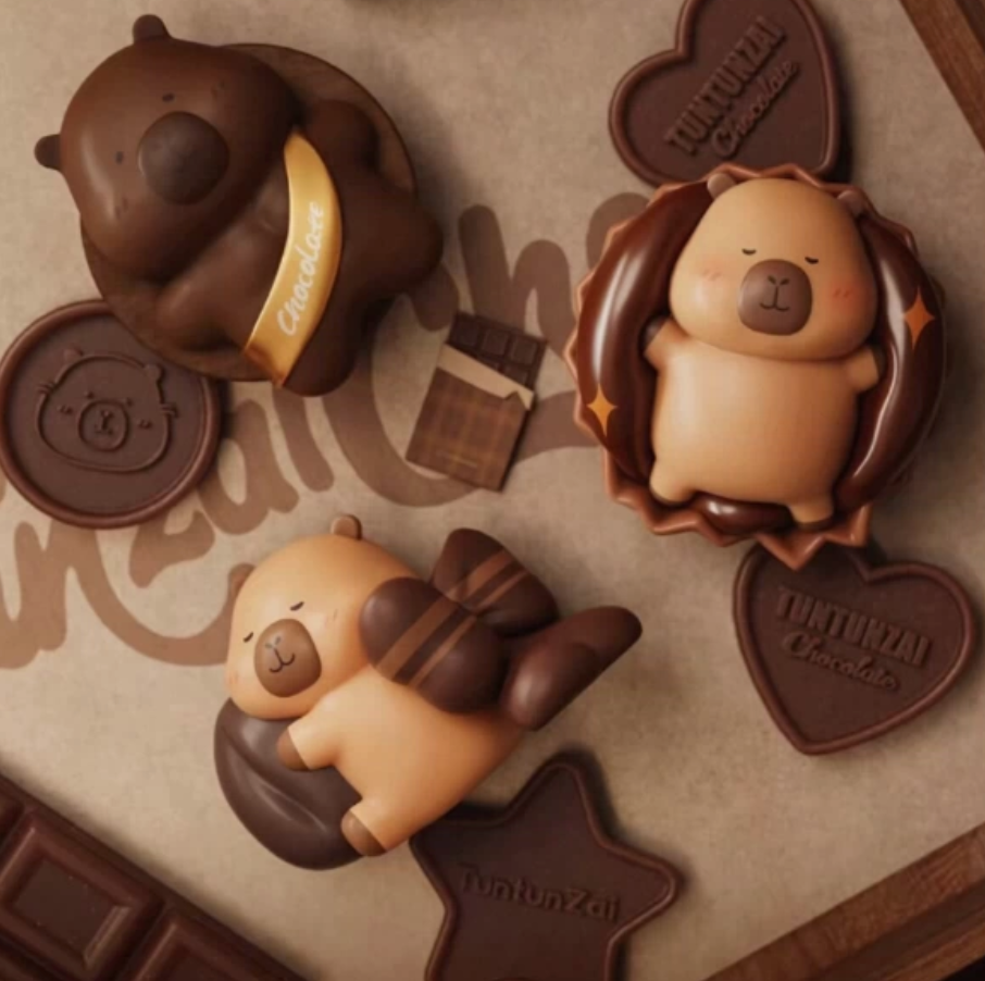 TUNTUNZAI Chocolate Bean Toy Doll
