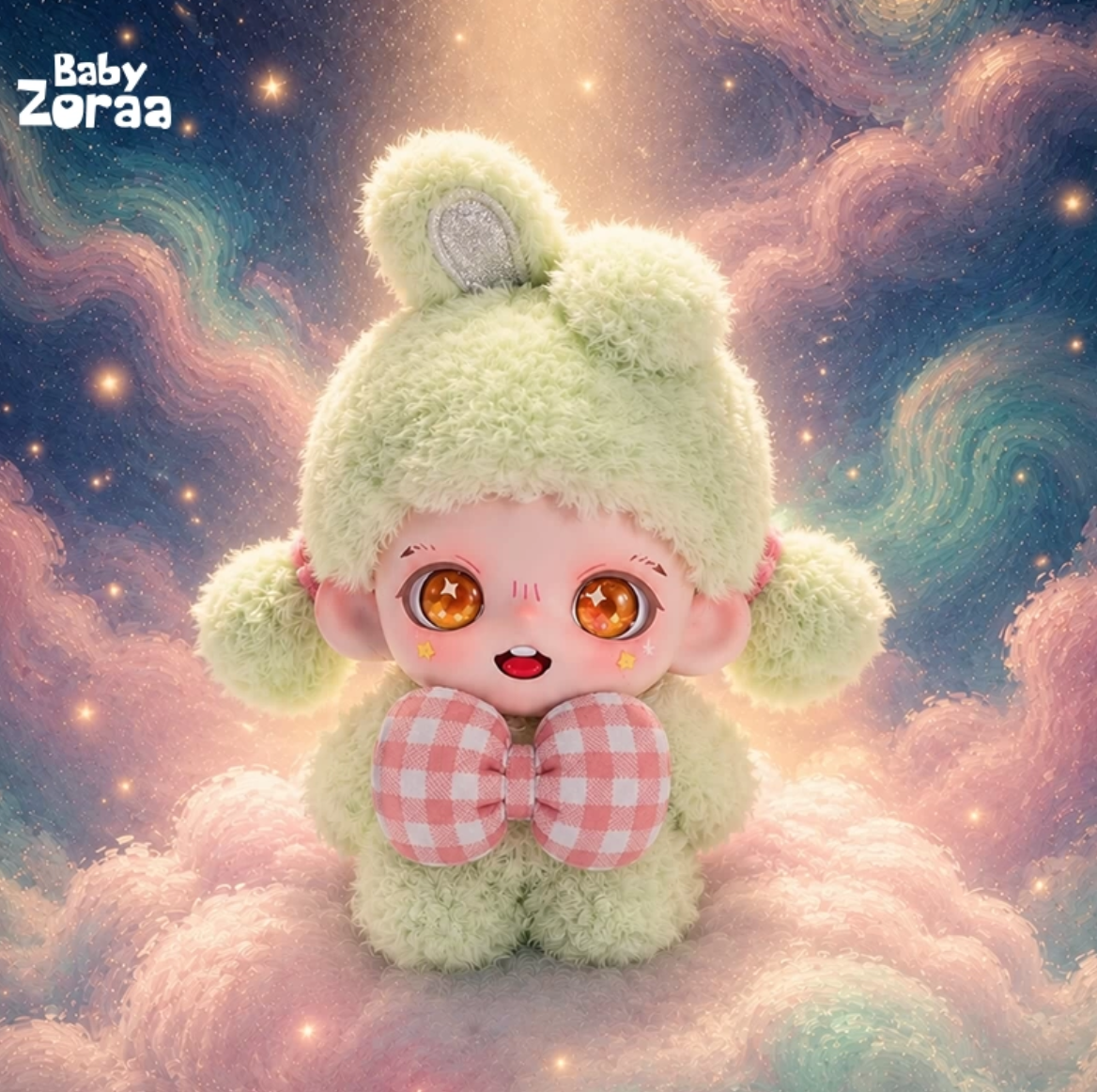 Zoraa Fluffy Tea Party Plush Toy Doll