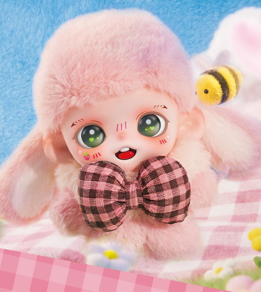 Zoraa Fluffy Tea Party Plush Toy Doll