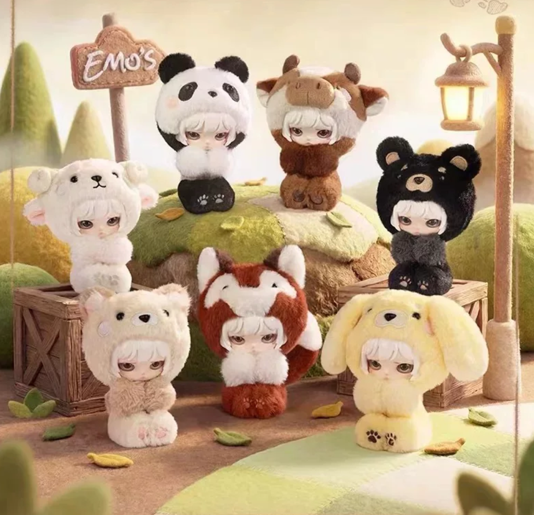 EMO'S Emotional Shelter Plush Toy Doll