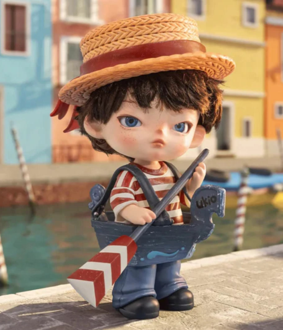 Ukio City Pages Figure toy doll
