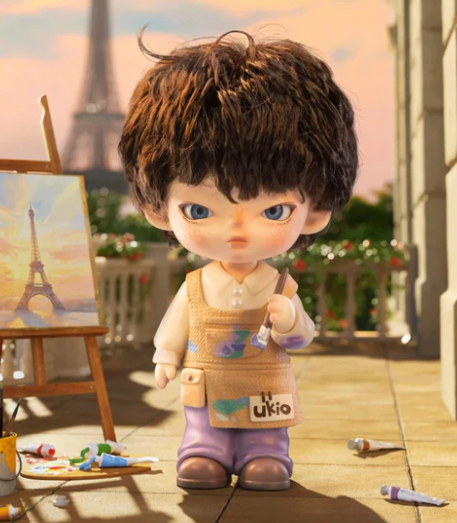 Ukio City Pages Figure toy doll