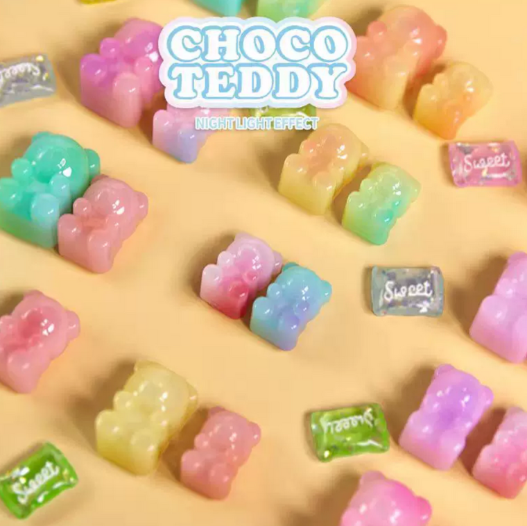 Choco Teddy Luminous Bean Toy Doll
