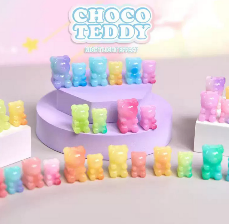 Choco Teddy Luminous Bean Toy Doll