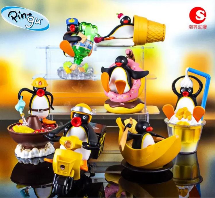 Pingu Gluttonous Goose Figure Toy Doll