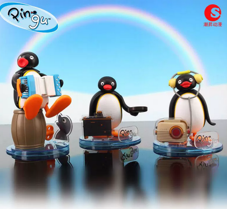 Pingu Gluttonous Goose Figure Toy Doll