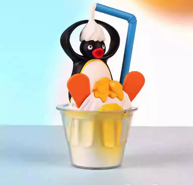 Pingu Gluttonous Goose Figure Toy Doll