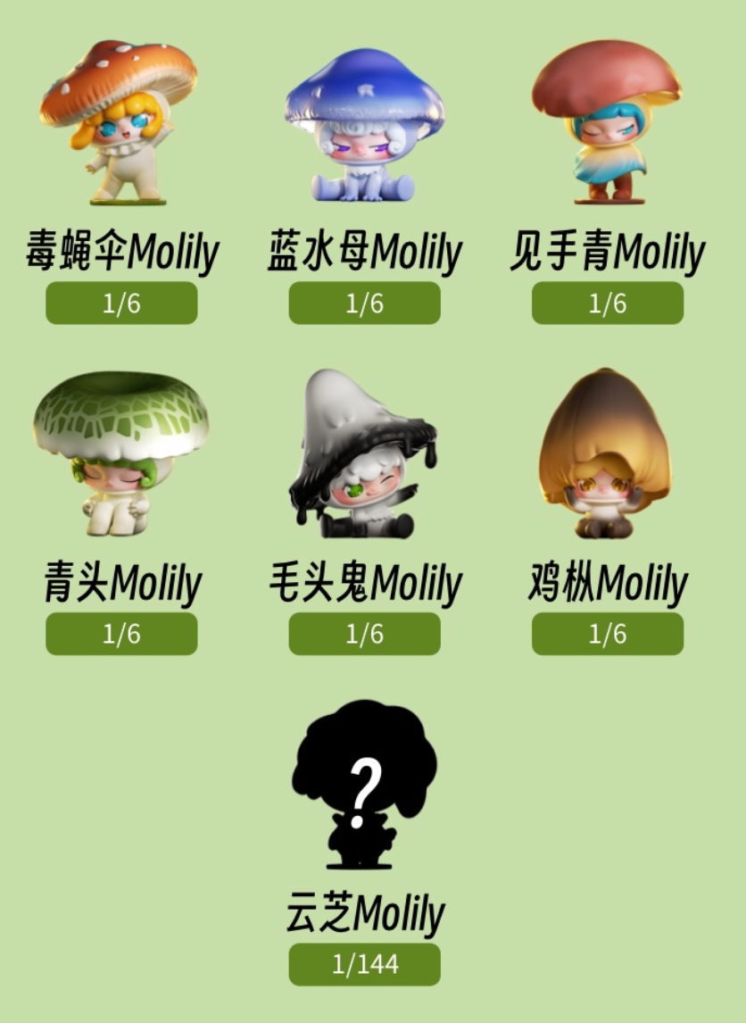 Life is Mushroom Good Figure Toy Doll