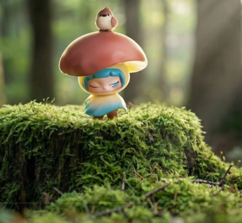 Life is Mushroom Good Figure Toy Doll