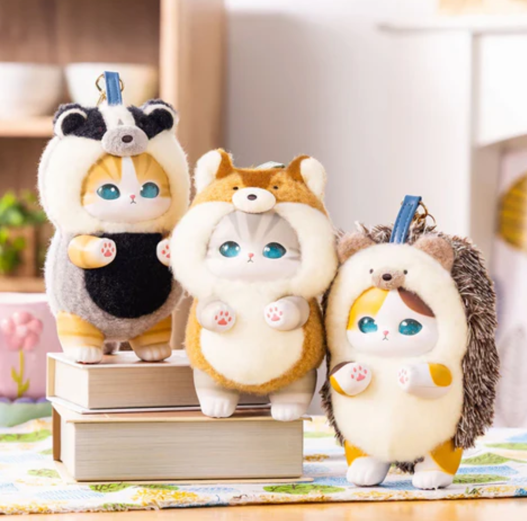 MOFUSAND Nordic Kittens Plush Toy Doll