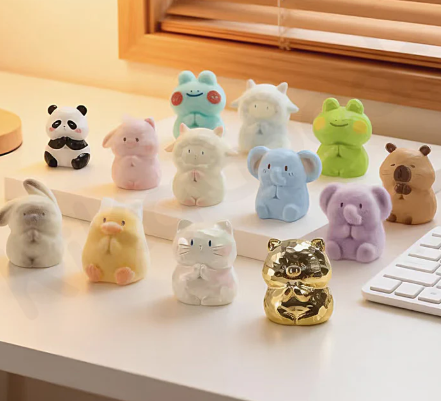FOFO Animal Praying Bean Toy Doll