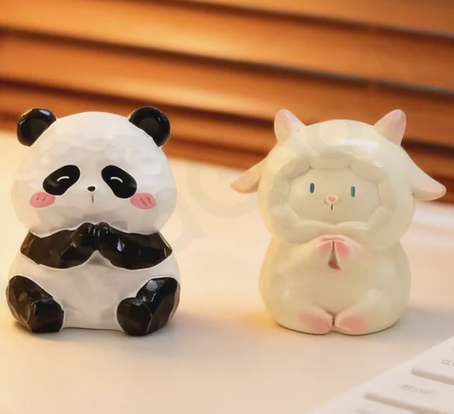 FOFO Animal Praying Bean Toy Doll
