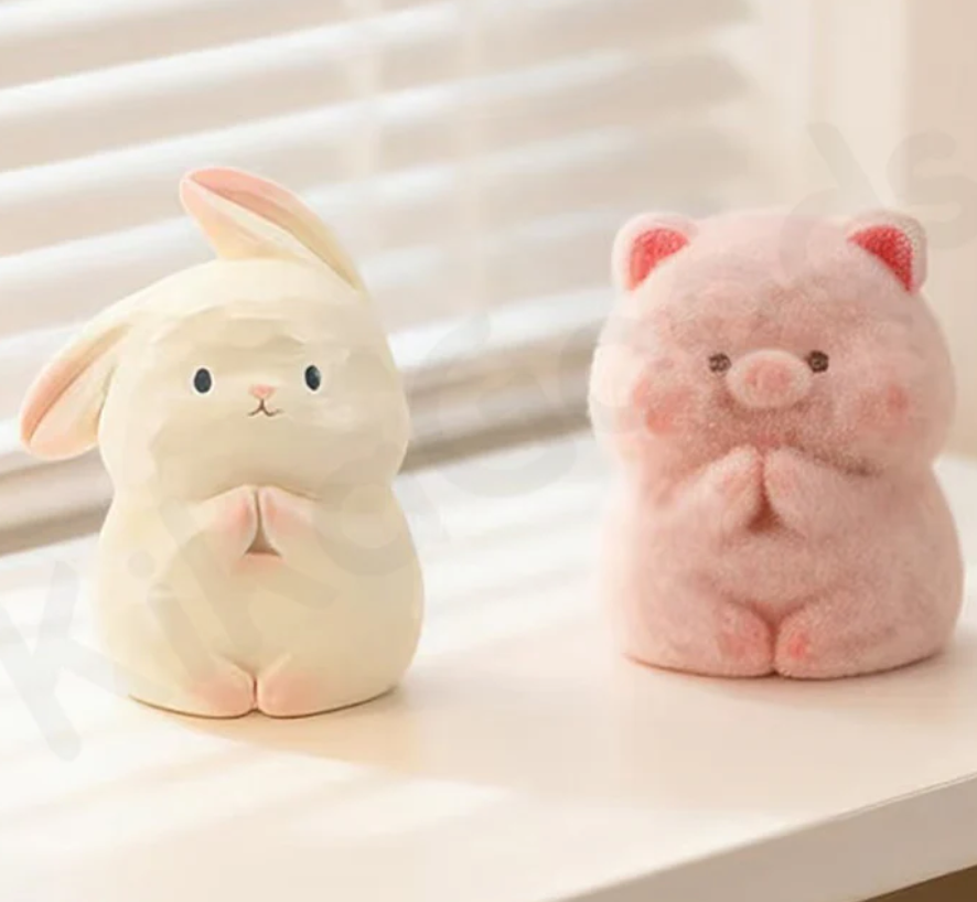 FOFO Animal Praying Bean Toy Doll