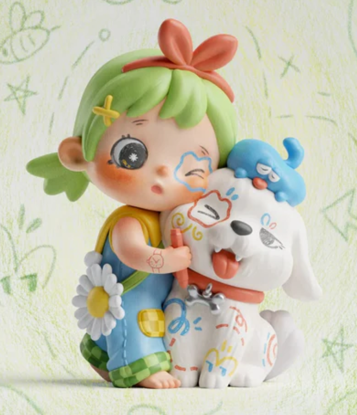 TUAYA's Doodle Diary Figure toy doll