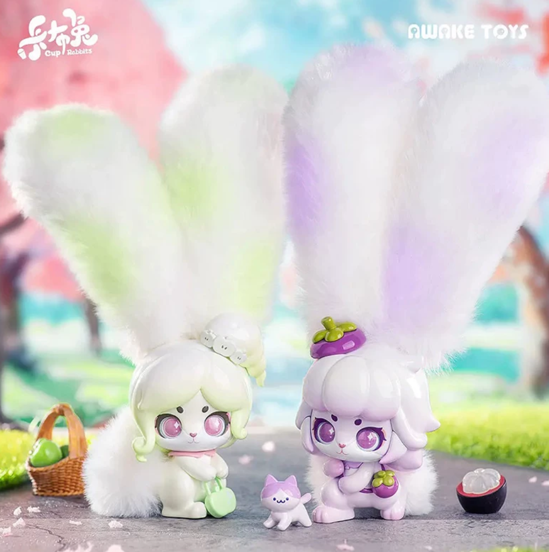 Cup Rabbit Fantastic Fruit Figure Toy Doll