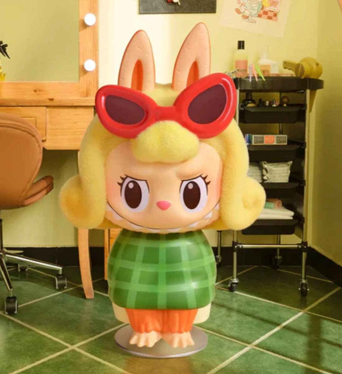 THE MONSTERS LABUBU Hair Salon Figure Toy Doll