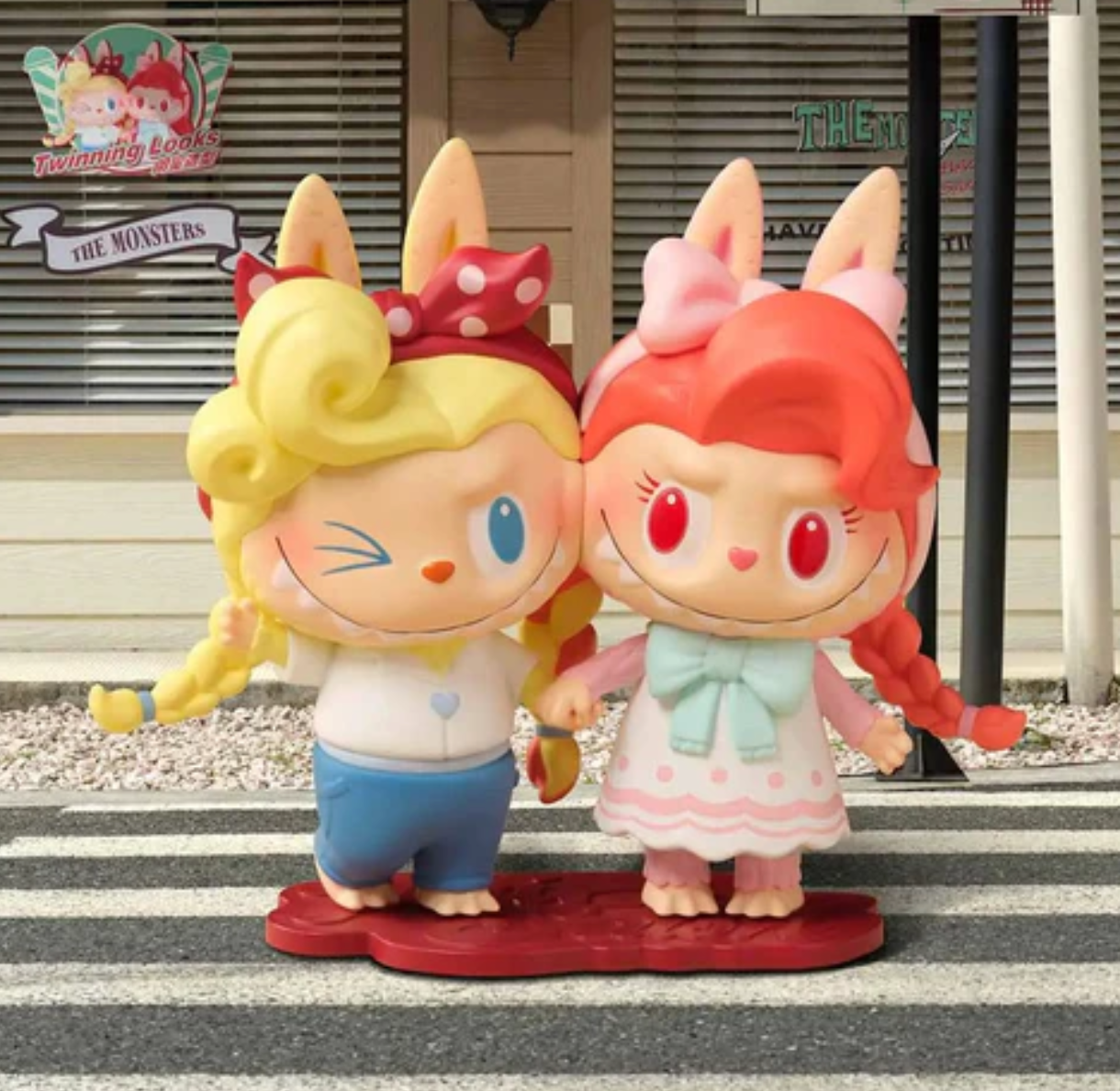 THE MONSTERS LABUBU Hair Salon Figure Toy Doll