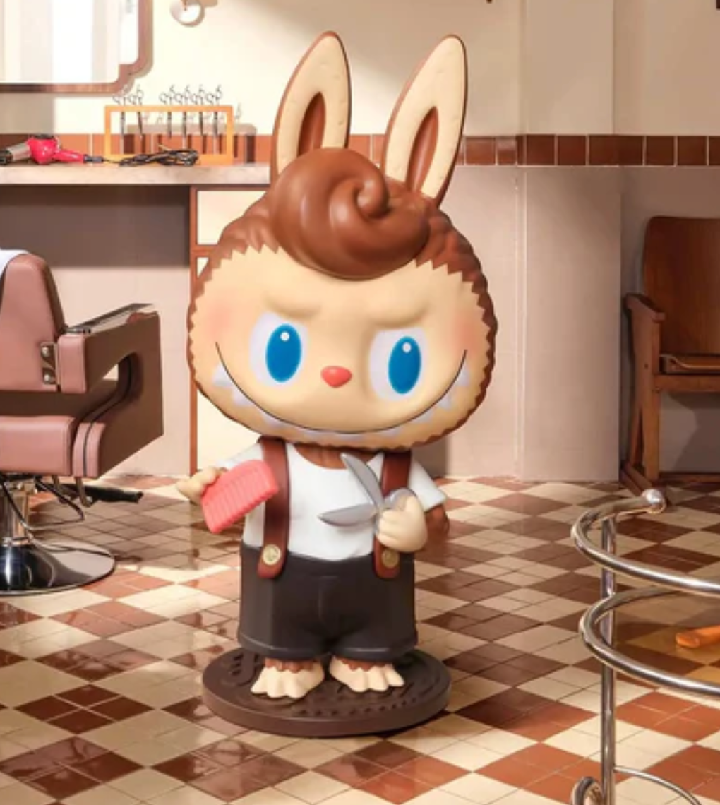 THE MONSTERS LABUBU Hair Salon Figure Toy Doll