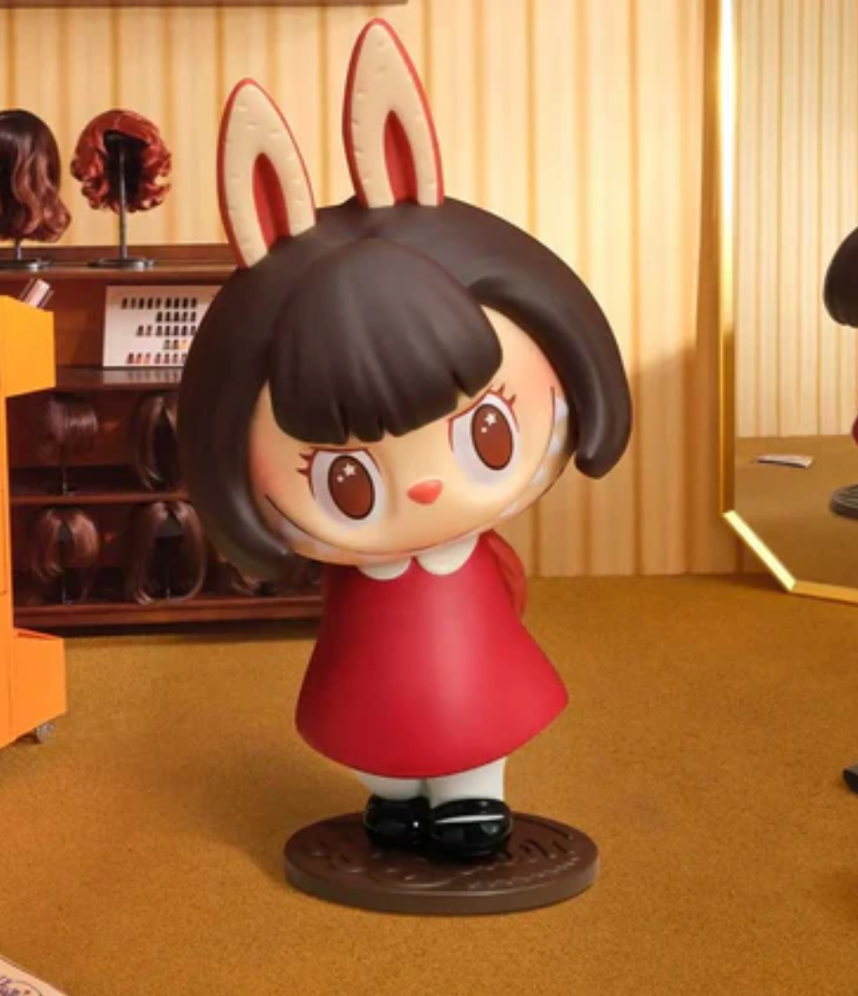 THE MONSTERS LABUBU Hair Salon Figure Toy Doll