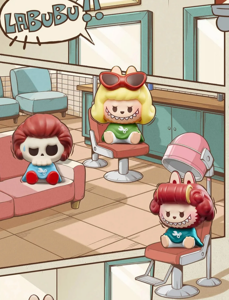 THE MONSTERS Hair Salon Bean Toy Doll