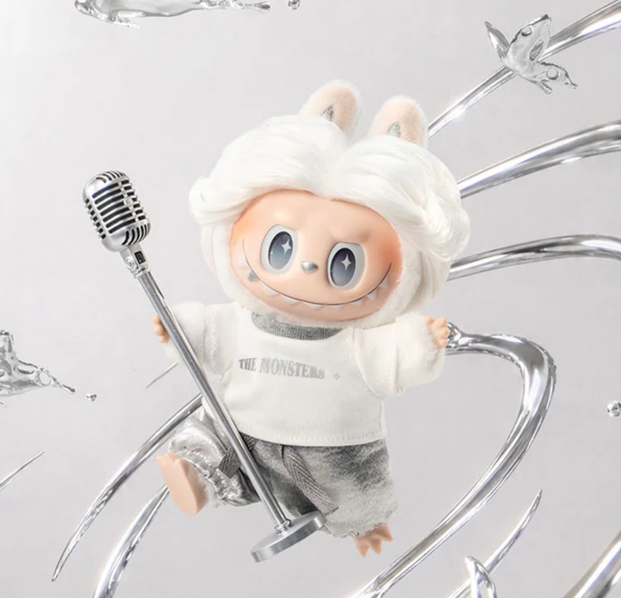 The Monster Labubu Hair Salon Plush Toy Doll