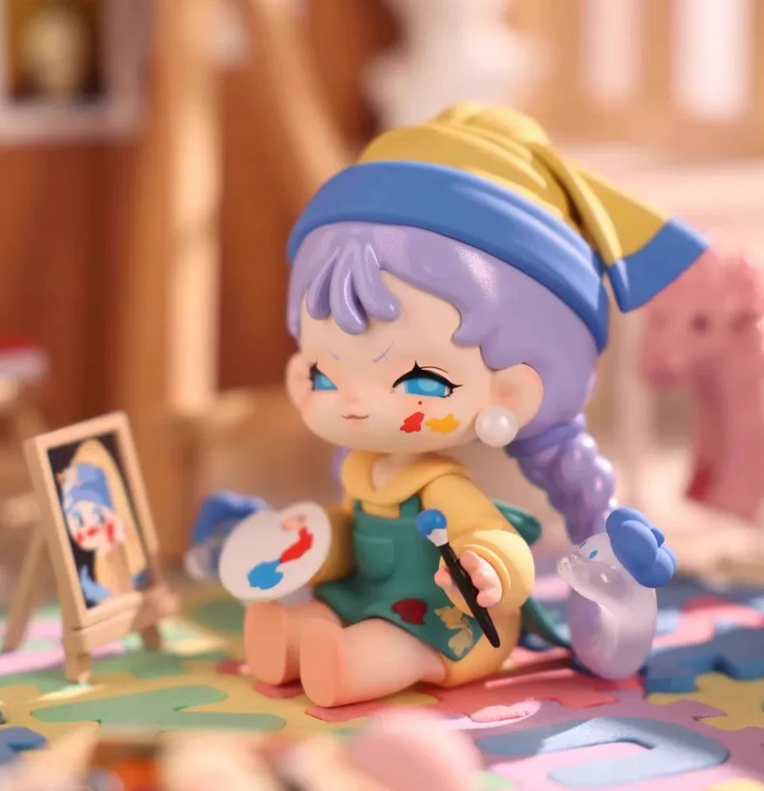 MEMESOO Quirky Girl's Diary Figure Toy Doll