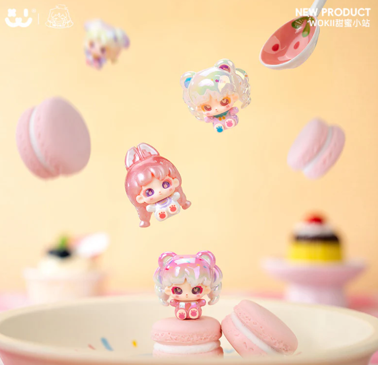 Xiwan Wokii Sweet Stop Mini Bean Toy Doll