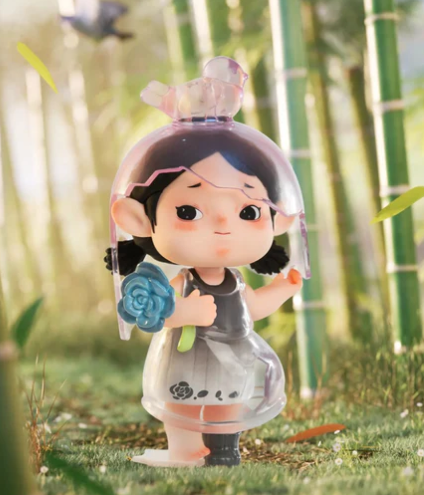 Yancy's Garden Stroll Journal Figure Toy Doll