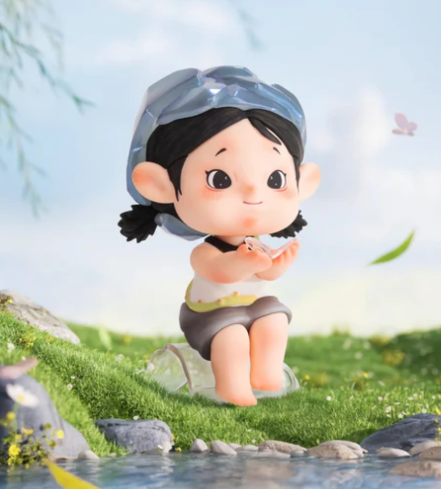Yancy's Garden Stroll Journal Figure Toy Doll