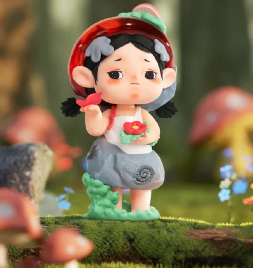 Yancy's Garden Stroll Journal Figure Toy Doll