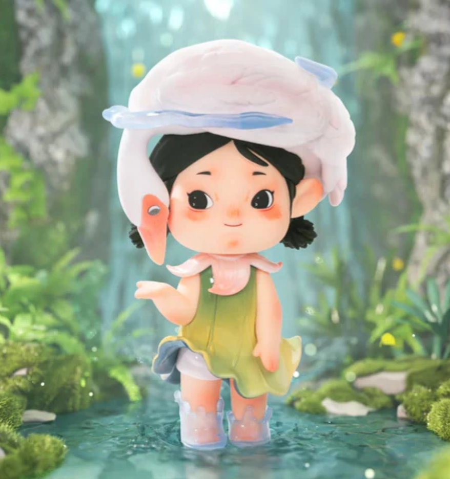 Yancy's Garden Stroll Journal Figure Toy Doll