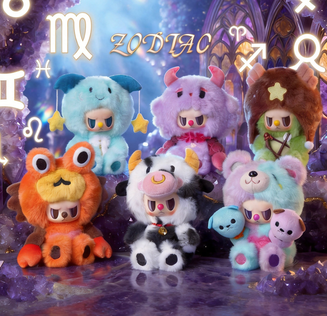 Rebel Bear Zodiac Plush Toy Doll