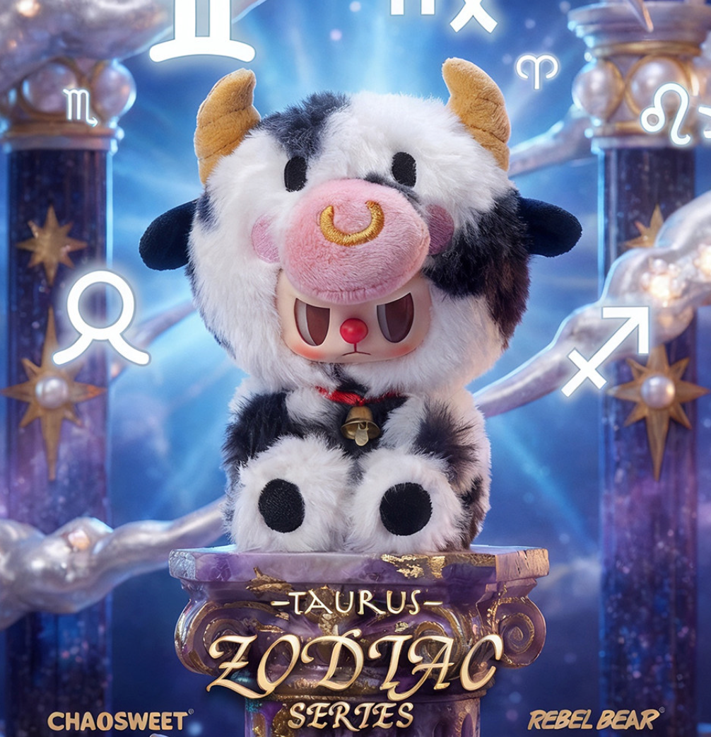 Rebel Bear Zodiac Plush Toy Doll