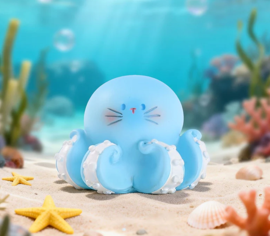 Ocean Kitten Mini Figure Toy Doll