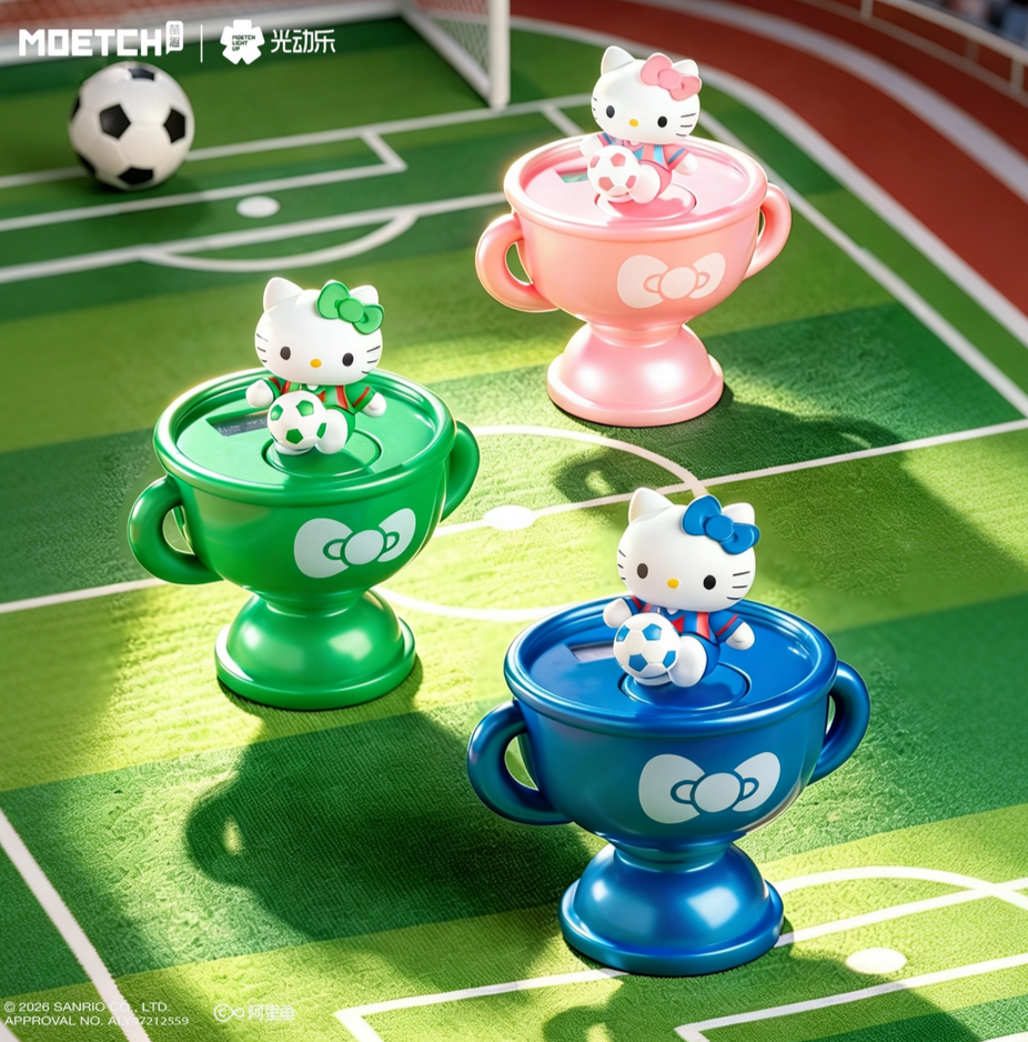 Hello Kitty Football Game Electronic Figure Toy Doll