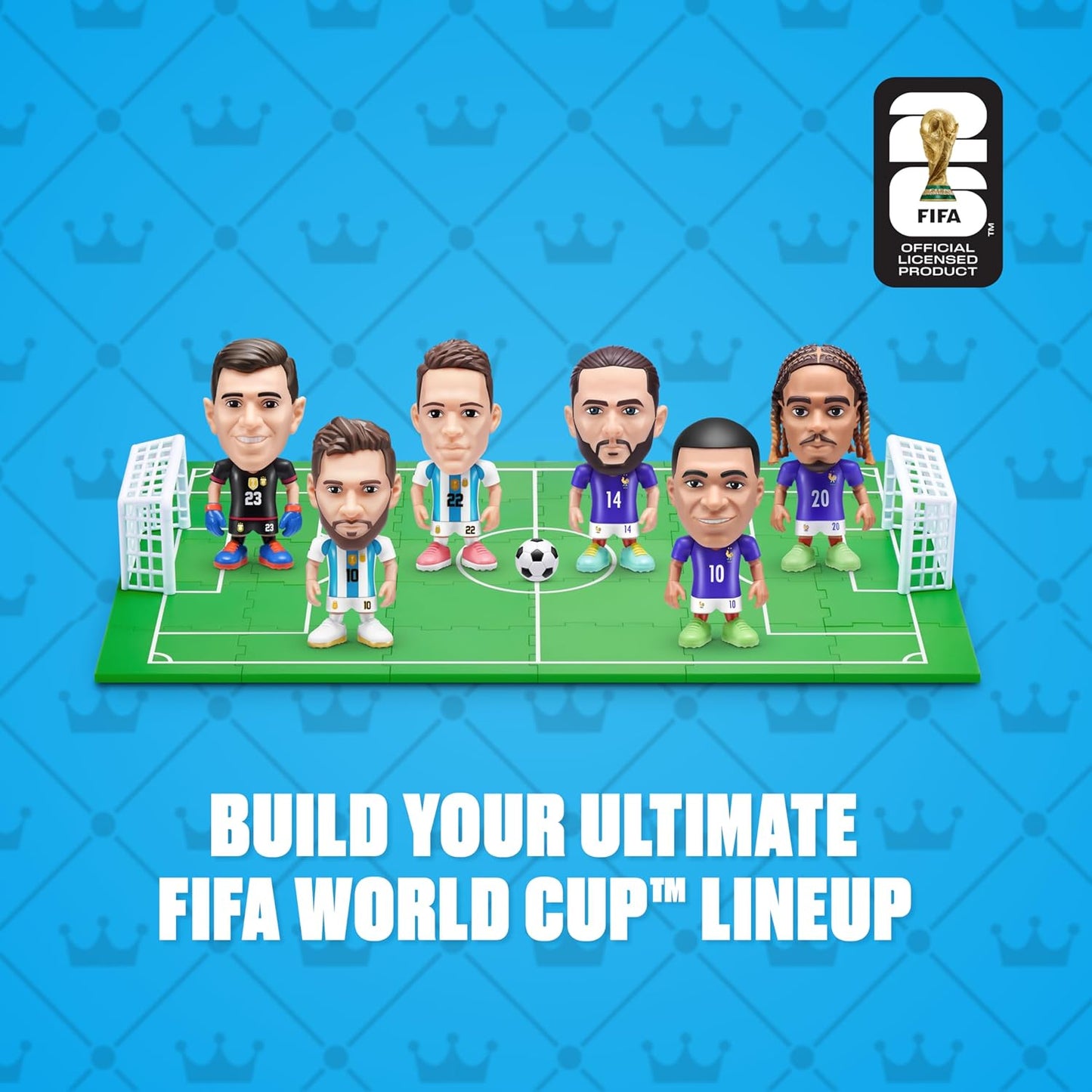 FIFA World Cup 2026™ Ballers Series by ZURU – Official Licensed Product Surprise Unboxing Soccer Collectible Sports Toy for Boys, Ages 3+