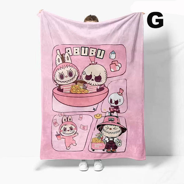 Labubu Blanket 100x150cm toy doll