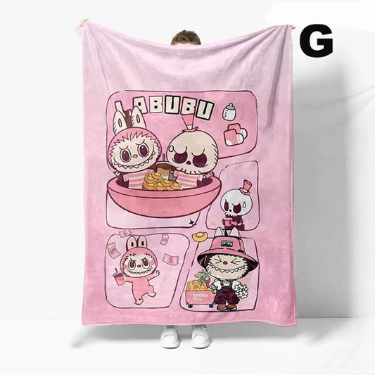 Labubu Blanket 100x150cm toy doll