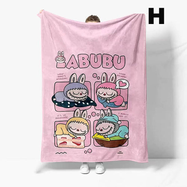 Labubu Blanket 100x150cm toy doll