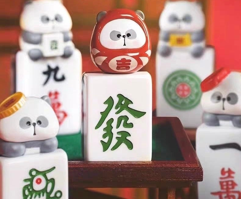 Mr.Pa mahjong bean toy doll