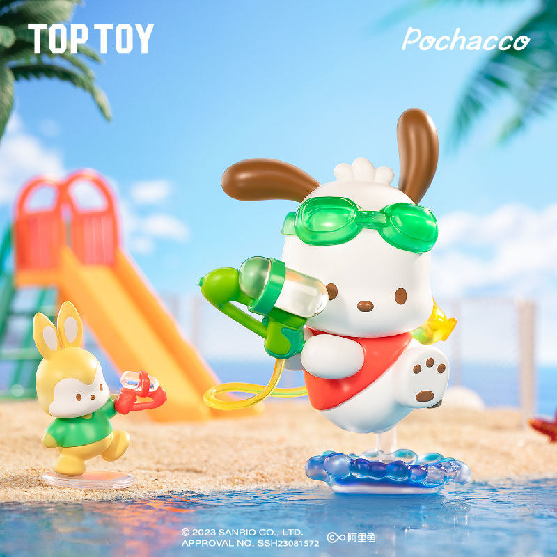 pochacoo  holiday beach toy doll