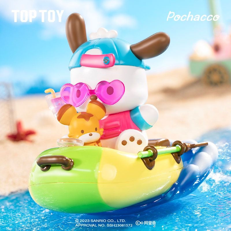 pochacoo  holiday beach toy doll